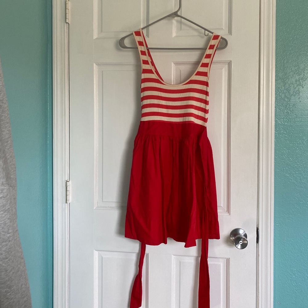 Striped Skater Dress